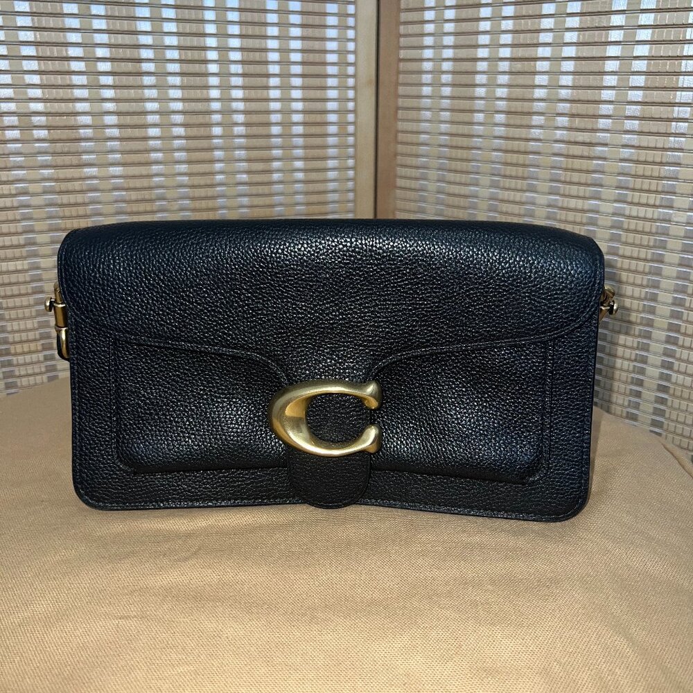 Coach Tabby 26 in Black Leather